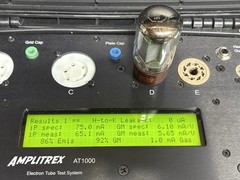 Raytheon CK5881 5881 Power Vacuum Tube Amplitrex Tested 92%