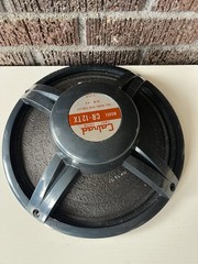 Vintage 1960s 12 inch CR-12TX CalRad Coaxial speaker 8 ohm Japan Rare Working