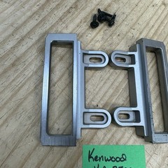 Vintage Kenwood D-5 Stereo Receiver Amplifier Rack Handles KA-3500 KT-5300 Read