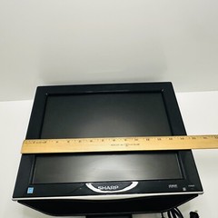 Sharp Liquid Crystal TV LC-15SH7U 15 Inch LCD TV Retro Gaming With Remote Tested