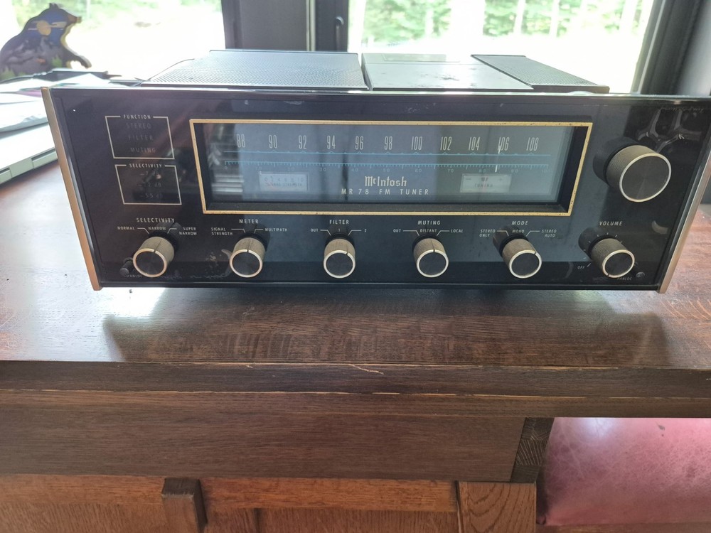 McIntosh MR 78 tuner used