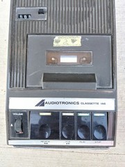 Audiotronics Cassette Recorder 146 Portable Vintage Electronics Retro