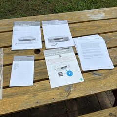 Paper Manual Bose Wave Music System And CD AWRCC1 AWRCC2 Owners Guide Manuals