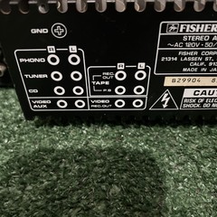 Vintage Fisher CA-860 Amplifier Receiver Stereo 2 Channel Equalizer Video Proof