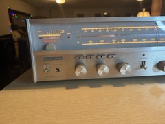 Vintage Harman Kardon HK 450 Receiver FULL Fresh Service Bulbs Replaced N Mint🔥