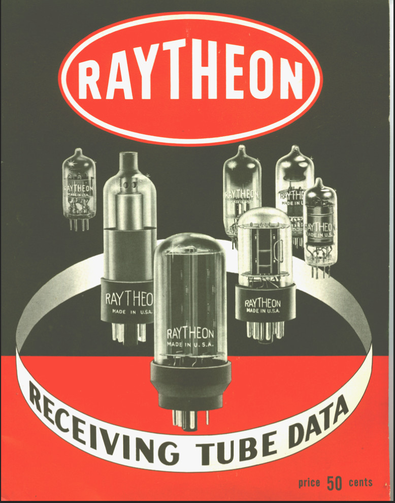 1x NOS Raytheon BPlate Military 5654 6AK5W ~ Tele CU29 LittleDot EF95 6J1 CV4010