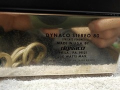 Dynaco ST-80 Stereo Power Amplifier **Works / Sounds Great**