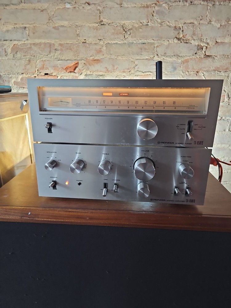 Pioneer SA-6500 II Stereo Amplifier + TX-6500 Tuner Speaker Volume Is Very Low
