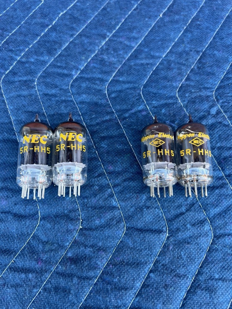 VINTAGE NIPPON ELECTRIC WESTERN COPY AUDIO AMPLIFIER GUITAR OUTPUT TUBE 12AU7