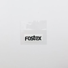 Fostex logo badge Sticker Decal DIY waterproof 33mm(1.3″)X12.5mm(0.49″)
