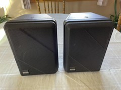 Lot of 2, Vintage Altec Lansing M100T weather resistant bookshelf speakers