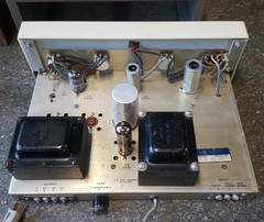 2x Heathkit AA-13 Mono Tube Amplifiers EL84/6BQ5 UA2/EA2/AA-161 Transformers