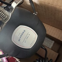 Vintage SUPEREX Professional SST Stereo Headphones Stereophones With Box