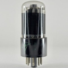 (1) Tested 1957 Sylvania 32L7GT Tube Black Glass Date Code 7-13 32L7 GT Tube (a)