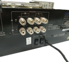 Pioneer SA-6500 Speaker Terminal Plate Only – For 5-Way Banana Jack Upgrade