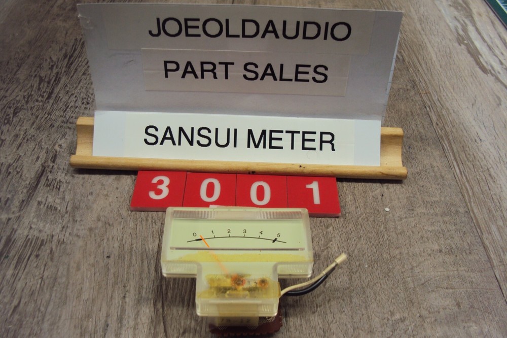 Sansui G-3000 Signal Meter. Tested. Parting Out Entire G-3000