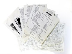 H.H. SCOTT 4310 TUNER Service Bulletin W/ Fold Out Schematic D4310-2 VINTAGE