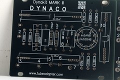 Pair 2pcs Dynaco Mark III mk3 6AN8 driver bare DIY board