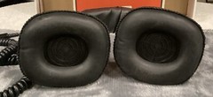 Vintage Trisonic Stereo Headphones Tri-Sonic Model 676 Taiwan Tested