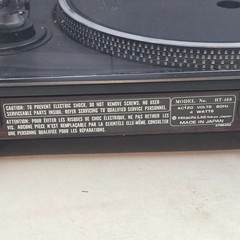 Hitachi HT-460 Direct Drive Auto Turntable Record Player – For Parts