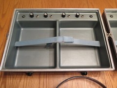 Retro / Vintage Audiotronics Headphones HS-20 w/ Switchcraft Case Untested VIDEO