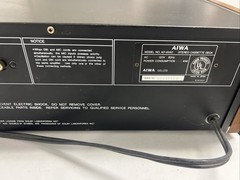 AIWA AD6550 CASSETTE DECK Powers On, Cassette Opens