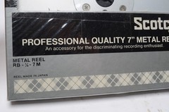 NOS Scotch 7″ Metal Reel RB-1/4-7M Reel to Reel Tape Reel Sealed 3M Japan VTG