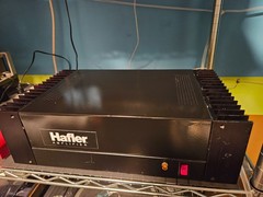 Hafler DH-200 Audiophile Stereo Power Amplifier – Recapped, new switch