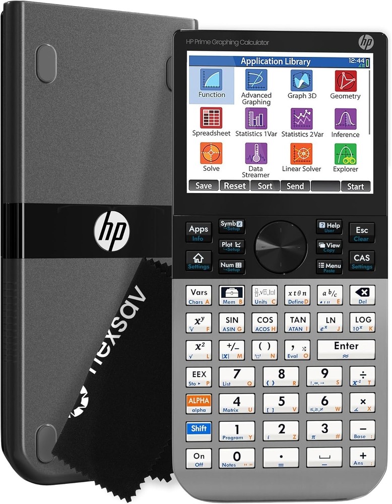 HP Prime Graphing Calculator, 3.5″ Multi-Touch Color Display, CAS, Exam Approved