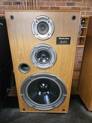 **USA MADE** Vintage Technics SB-CR77 3-Way Floor Speakers Pair 200W 8ohm