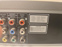 Sanyo DVW-7100 – No Remote Cinema Progressive VCR/DVD combo Tested and working