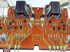 Pioneer SX-1050 Power Amp Assembly & Holder AWH-047-A