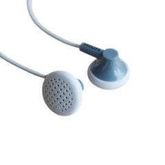 Philips SHE2105 In-Ear Headphones With Mic 3.5mm Wired Earbuds Blue
