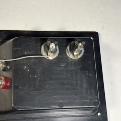 Two Speaker Terminals Reclaimed With Fuse Holders and 1/4”Bayonet Socket AV Shop