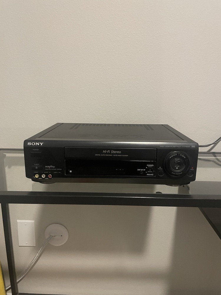 Sony SLV-685HF 4-Head Hi-Fi Stereo VHS Video Cassette Player fully tested works