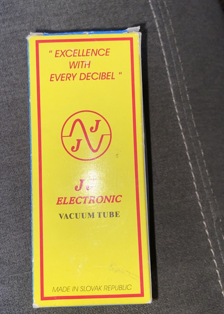 1950s ECC81 JJ Electronic Vacuum Tube Made in Slovak Republic/Slovakia New