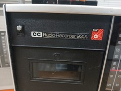 Vintage Basf Cc Radio Recorder 9300