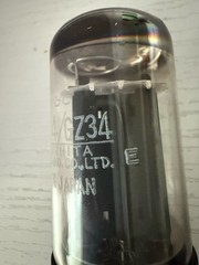 GZ34 tube 5AR4 Matsushita Matched Pair