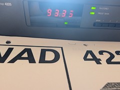 NAD 4225 Stereo FM Tuner with Manual TESTED