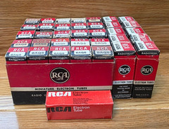 2- RCA 6AQ6 Vacuum Tubes Tested NOS/NIB Qty. Available Loc. Stock