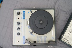 Vintage Califone #1455K Portable Record Player Tested Works Great!!