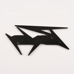 2Pcs DIY PEAVEY plastic logo badge replacement piece(text) 160mm X 80mm New