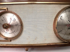 RCA Victor 1-TC-41 Transistor Barometer Clock Radio (1956) Rare Unit w/ Labels