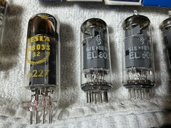 37 NOS VACUUM TUBES BRIMAR Telefunken Mullard TESLA Siemens EC92 EL805 84 ECF83