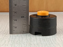 Vintage Soviet USSR Push button, Call Button, Switch, Carbolite