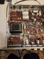 Vintage Fisher 800-T AM/FM Stereo Receiver 800T Tested Working For Parts Repair