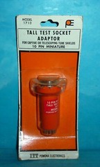 ITT Pomona Tall Test Socket Adapter 10 Pin Miniature Model 1710 NOS Sealed