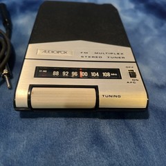 Audiovox Fm-8a Fm Radio Multiplex Tuner Adapter For 8 Track Player