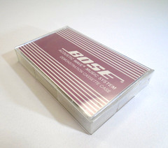 Vtg Bose Acoustic Wave Music System Demo Cassette Tape 1990 stereo sound levels