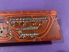 Dual 741Q Stereo Turntable Parting Out – Pitch COntrol Board